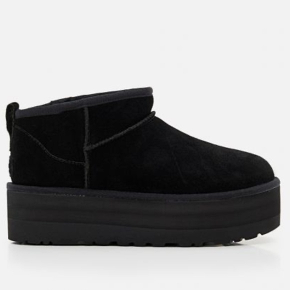 UGG CLASSIC ULTRA MINI PLATFORM BOOTS - Picture 1 of 6
